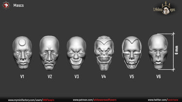 Death Mask Set